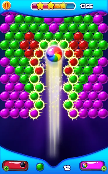 Взлом Bubble Shooter 2 (Бабл Шутер 2)  [МОД Меню] — последняя версия apk на Андроид screen 2