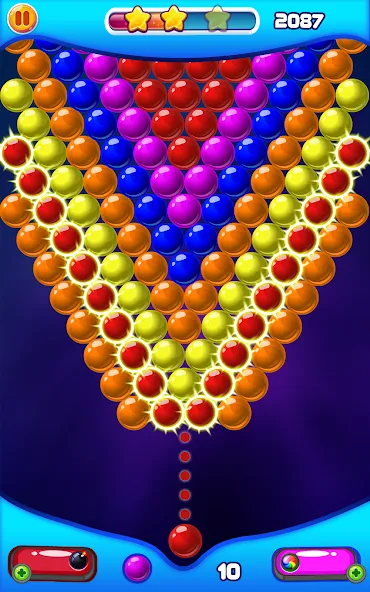 Взлом Bubble Shooter 2 (Бабл Шутер 2)  [МОД Меню] — последняя версия apk на Андроид screen 3