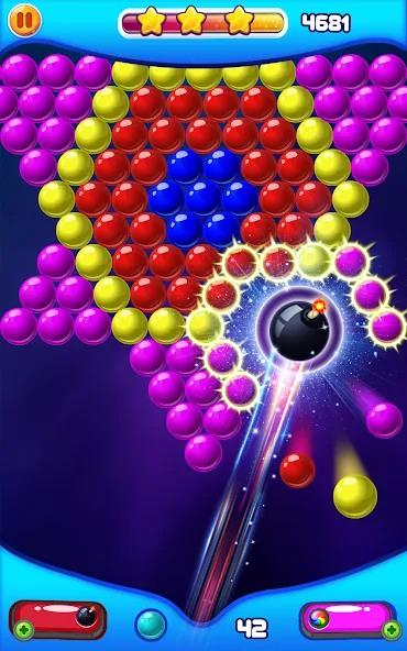 Взлом Bubble Shooter 2 (Бабл Шутер 2)  [МОД Меню] — последняя версия apk на Андроид screen 5