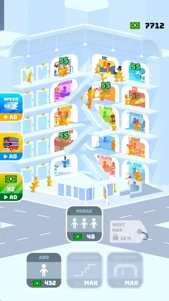 Скачать взломанную Shopping Mania (Шоппинг Мания)  [МОД Menu] — последняя версия apk на Андроид screen 1