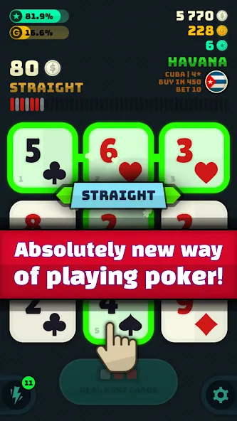 Взломанная Merge Poker (Мердж Покер)  [МОД Unlocked] — полная версия apk на Андроид screen 4