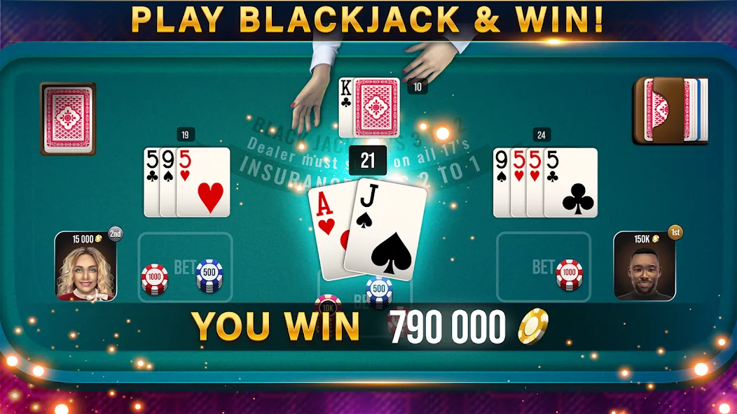 Скачать взломанную Casino All Star: Poker & Slots (Казино Олл Стар)  [МОД Unlocked] — полная версия apk на Андроид screen 5