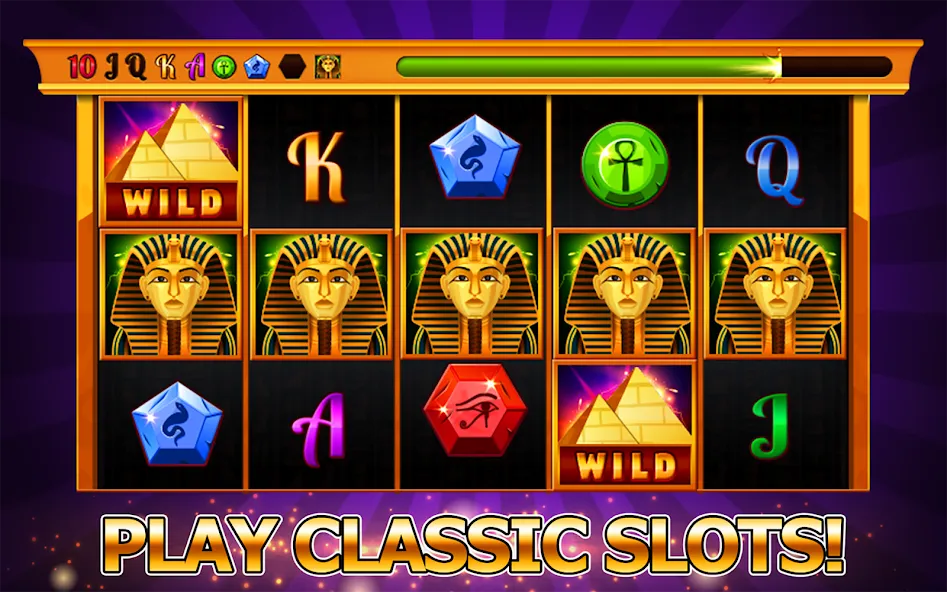 Взлом Slots — casino slot machines  [МОД Unlocked] — полная версия apk на Андроид screen 2