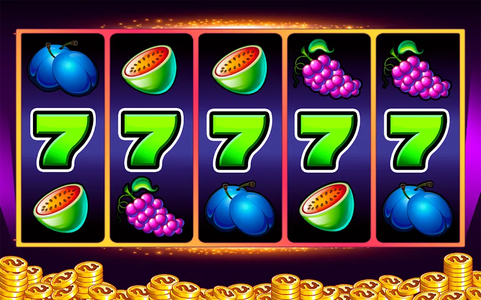 Взлом Slots — casino slot machines  [МОД Unlocked] — полная версия apk на Андроид screen 4