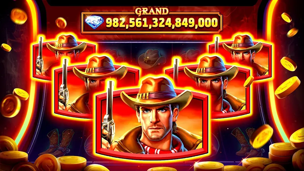 Взломанная Cash Frenzy™ — Casino Slots (Кэш Френзи)  [МОД Бесконечные монеты] — полная версия apk на Андроид screen 5