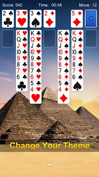 Скачать взломанную Solitaire — Classic Card Game (Солитер)  [МОД Menu] — стабильная версия apk на Андроид screen 4