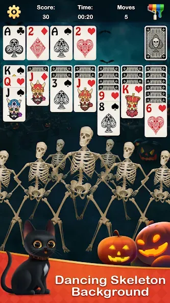 Взломанная Solitaire Jigsaw Puzzle (Солитер Пазл)  [МОД Много монет] — полная версия apk на Андроид screen 5