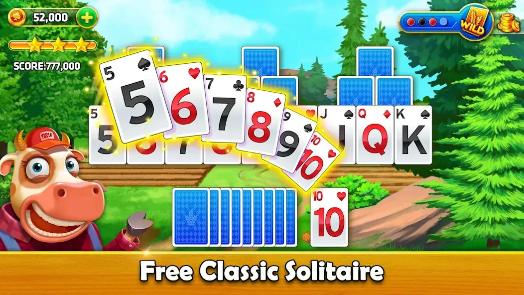 Взлом Solitaire Tripeaks — Farm Trip (Фарм Джорни)  [МОД Бесконечные деньги] — полная версия apk на Андроид screen 5