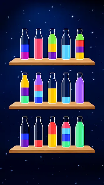 Скачать взломанную Water Sort Puzzle — Color Game (Уотер Сорт Пазл)  [МОД Бесконечные деньги] — полная версия apk на Андроид screen 5
