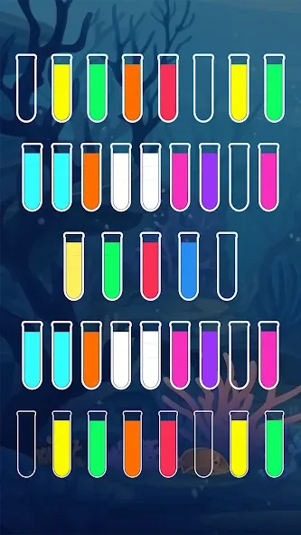 Скачать взломанную SortPuz™: Water Sort Puzzle (СортПаз)  [МОД Меню] — последняя версия apk на Андроид screen 5