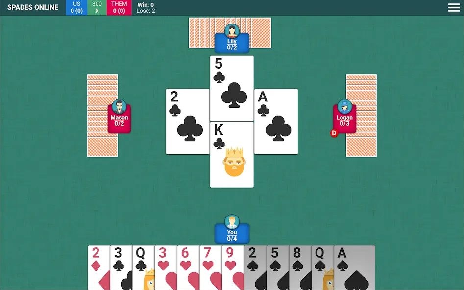 Взлом Spades Card Game (Спейдс Карточная Игра)  [МОД Много денег] — полная версия apk на Андроид screen 5