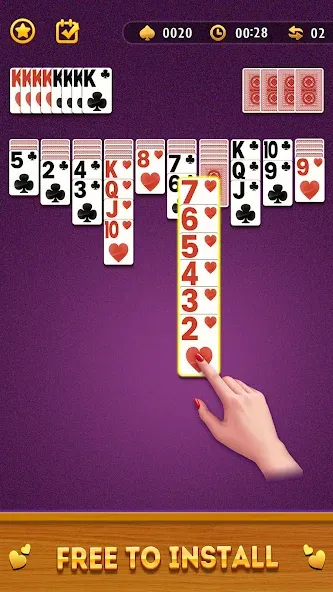 Взломанная Spider Solitaire Card Game  [МОД Много монет] — последняя версия apk на Андроид screen 2