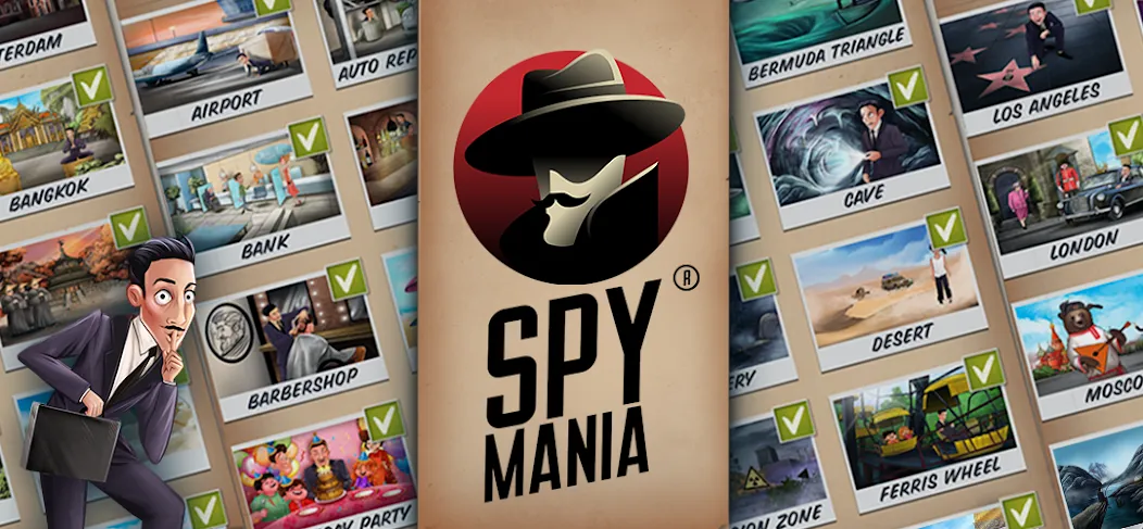 Взломанная Spy game: play with friends  [МОД Unlimited Money] — последняя версия apk на Андроид screen 5