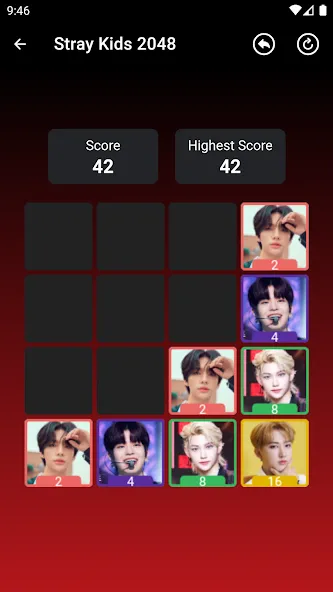 Взлом Stray Kids 2048 Game (Стрей Кидз 2048 игра)  [МОД Unlimited Money] — полная версия apk на Андроид screen 3