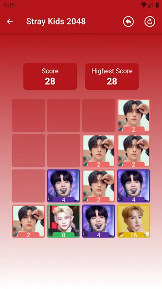 Взлом Stray Kids 2048 Game (Стрей Кидз 2048 игра)  [МОД Unlimited Money] — полная версия apk на Андроид screen 4