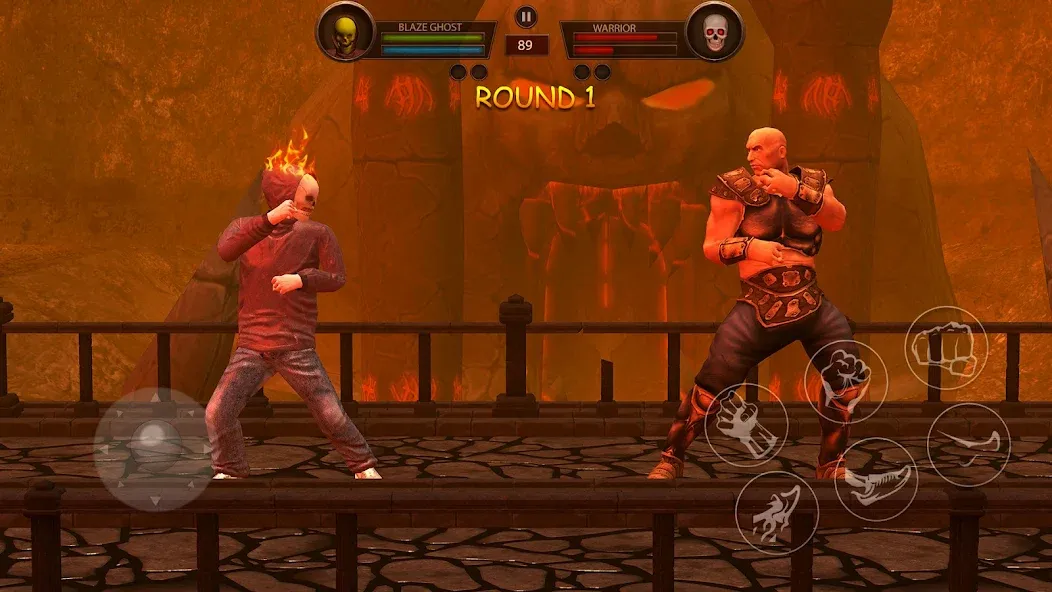 Взломанная Ghost Fight 2 — Fighting Games  [МОД Mega Pack] — последняя версия apk на Андроид screen 2