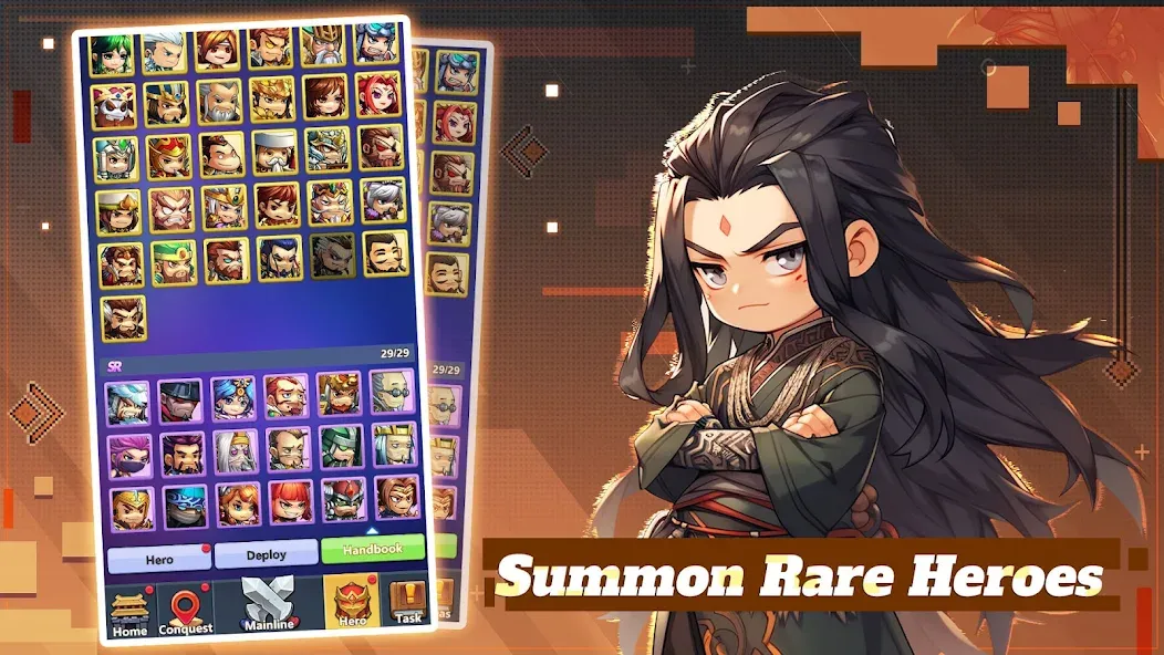 Взлом Mini Heroes: Summoners War (Мини Герои)  [МОД Бесконечные деньги] — полная версия apk на Андроид screen 2