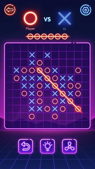 Скачать взломанную Tic Tac Toe 2 Player: XOXO  [МОД Бесконечные монеты] — стабильная версия apk на Андроид screen 5