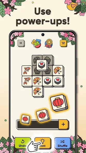 Скачать взломанную 3 Tiles — Tile Matching Games (Тайлс)  [МОД Много монет] — полная версия apk на Андроид screen 4