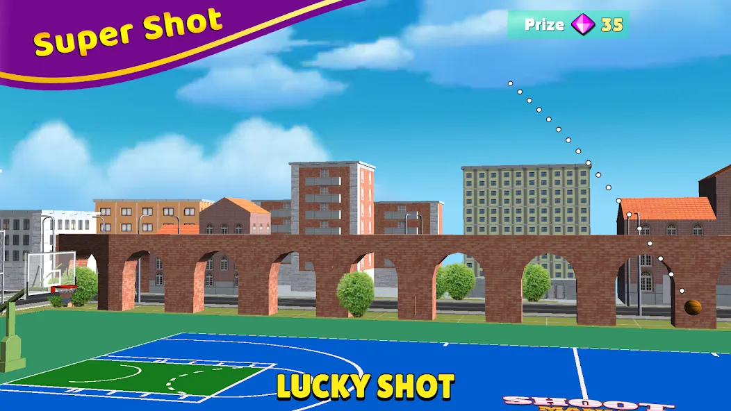 Скачать взлом Shoot Challenge Basketball (Шут Челлендж Баскетбол)  [МОД Меню] — полная версия apk на Андроид screen 3