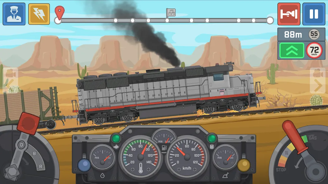 Скачать взломанную Train Simulator: Railroad Game (Трейн Симулятор)  [МОД Все открыто] — полная версия apk на Андроид screen 1