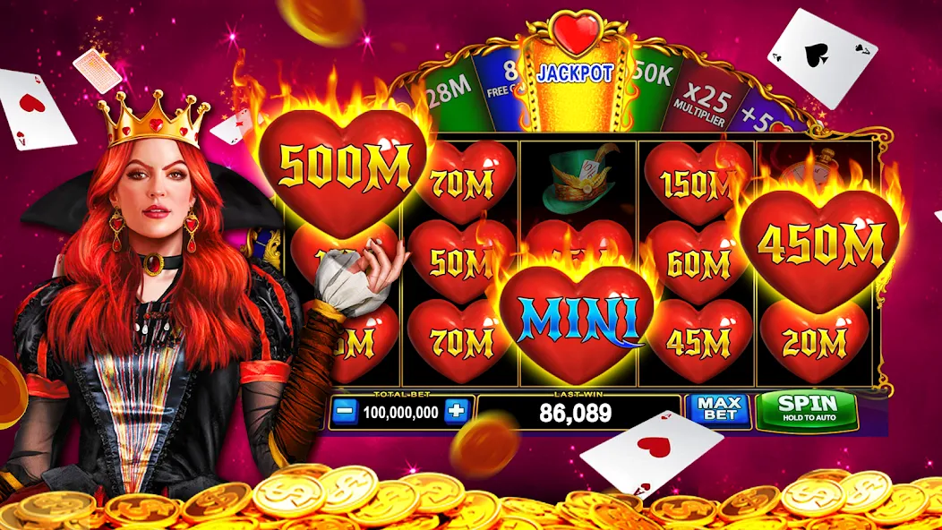 Скачать взломанную Grand Jackpot Slots — Casino (Гранд Джекпот Слот игры)  [МОД Бесконечные деньги] — стабильная версия apk на Андроид screen 1