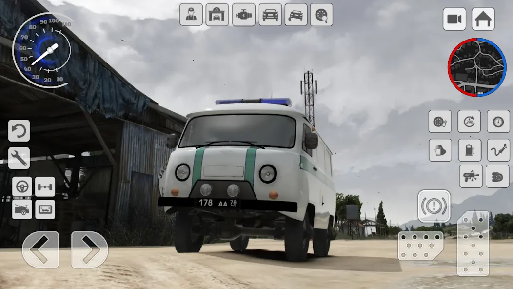 Взломанная UAZ Loaf: Special vehicle 4×4  [МОД Бесконечные монеты] — полная версия apk на Андроид screen 1