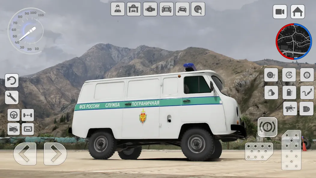 Взломанная UAZ Loaf: Special vehicle 4×4  [МОД Бесконечные монеты] — полная версия apk на Андроид screen 3