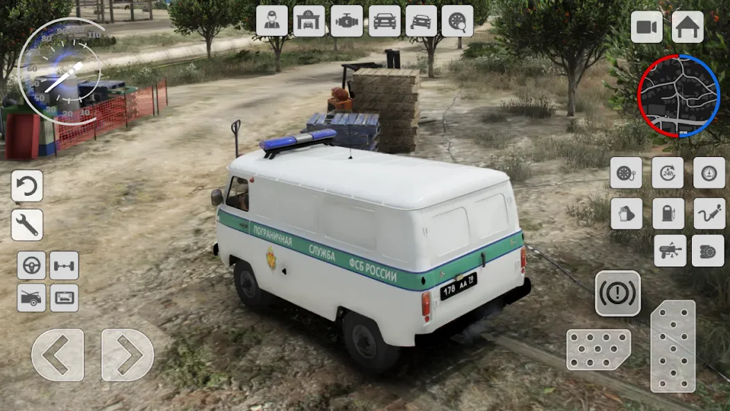 Взломанная UAZ Loaf: Special vehicle 4×4  [МОД Бесконечные монеты] — полная версия apk на Андроид screen 4