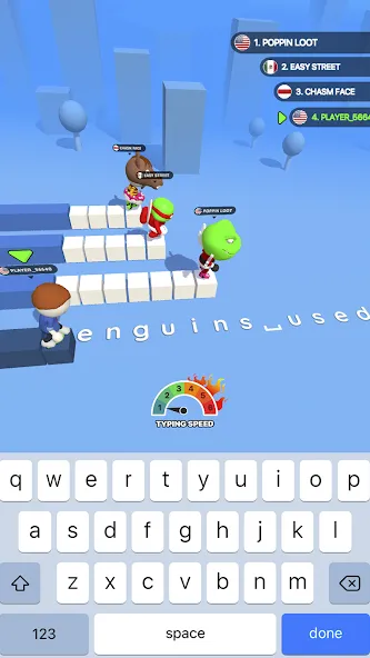 Скачать взлом Type Sprint: Typing Games (Тайп Спринт)  [МОД Много монет] — стабильная версия apk на Андроид screen 1