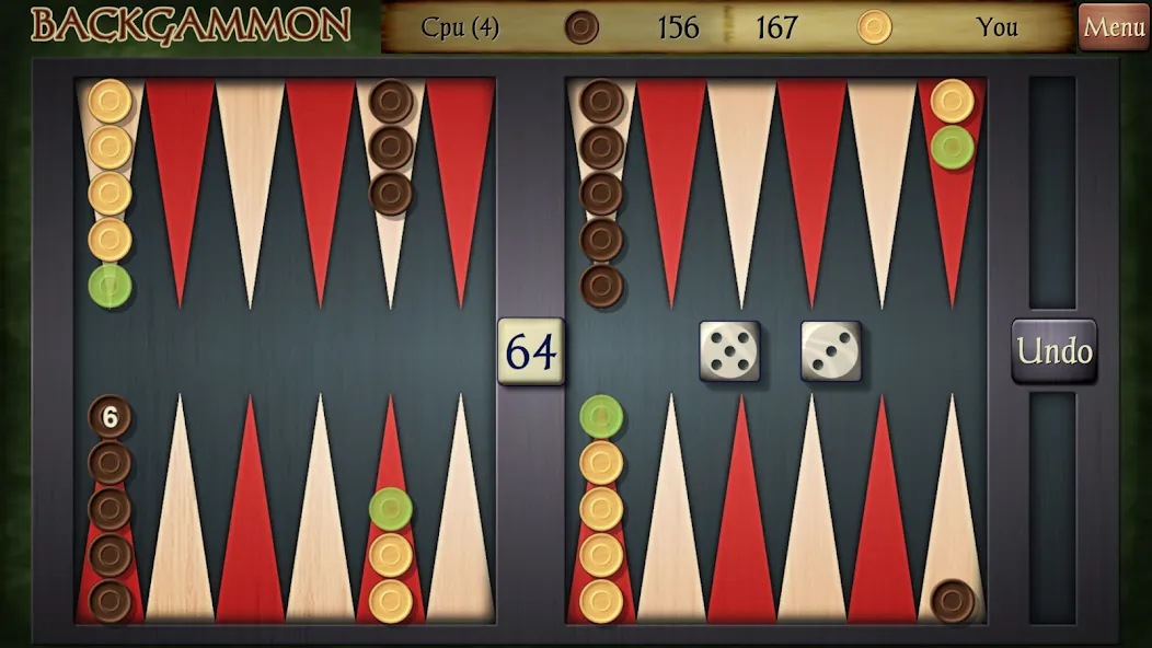 Взломанная Backgammon (Бэкгаммон)  [МОД Unlocked] — последняя версия apk на Андроид screen 2