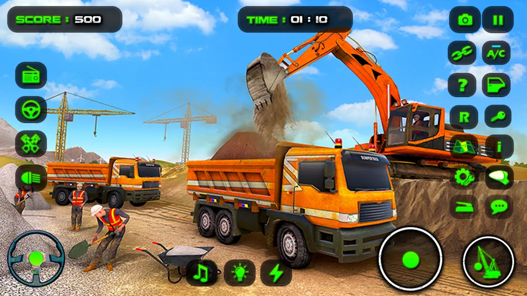 Взлом City Construction: Sand Games  [МОД Unlocked] — полная версия apk на Андроид screen 1