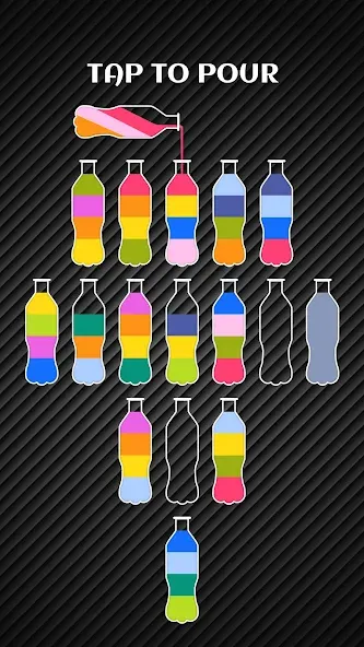 Скачать взломанную Water Sort Jigsaw: Sortpuz  [МОД Menu] — стабильная версия apk на Андроид screen 2