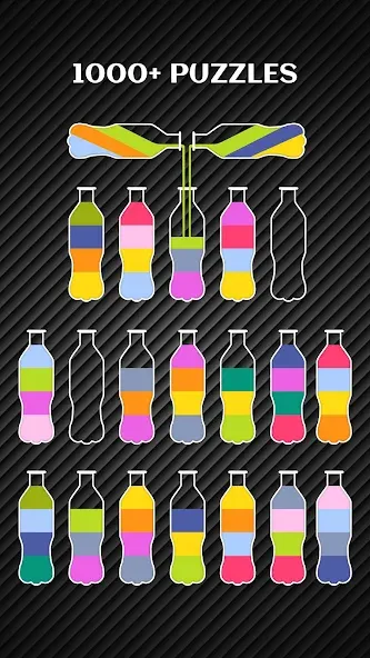 Скачать взломанную Water Sort Jigsaw: Sortpuz  [МОД Menu] — стабильная версия apk на Андроид screen 4