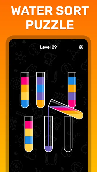 Скачать взломанную Water Sort Puzzle Color Game  [МОД Много денег] — последняя версия apk на Андроид screen 3