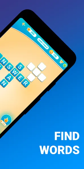 Скачать взломанную Words from word: Crosswords  [МОД Mega Pack] — последняя версия apk на Андроид screen 2