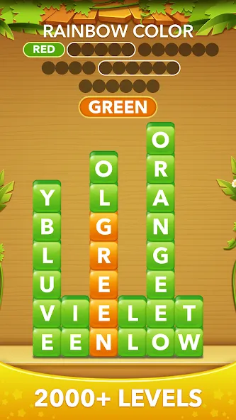 Скачать взлом Word Heaps -Connect Stack Word  [МОД Menu] — последняя версия apk на Андроид screen 2