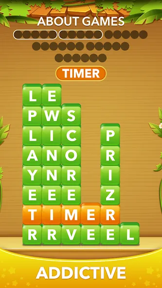 Скачать взлом Word Heaps -Connect Stack Word  [МОД Menu] — последняя версия apk на Андроид screen 4