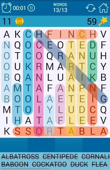 Взломанная Word Search  [МОД Unlocked] — последняя версия apk на Андроид screen 2